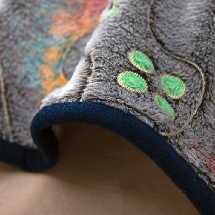 Dame Komfortabel og kreativ kosesl blanket med gamingmotiv Skanto
