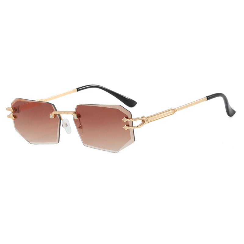 Damer geometrisk mote-solbrille Skanto