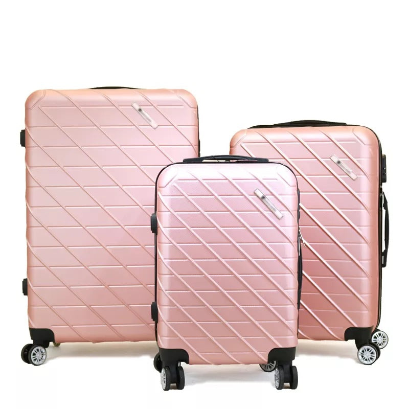Unisex Kompakt Multi-Funksjonell Hard Shell Trolley Koffert Skanto