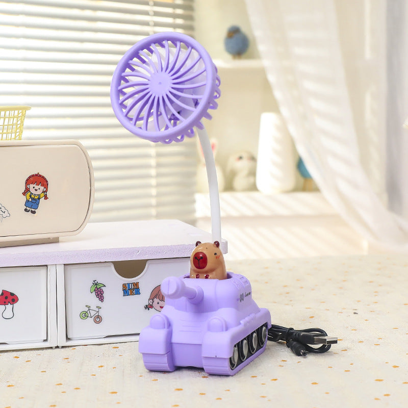 Dame Kreativ Mini-Ventilator i Panzerdesign Skanto