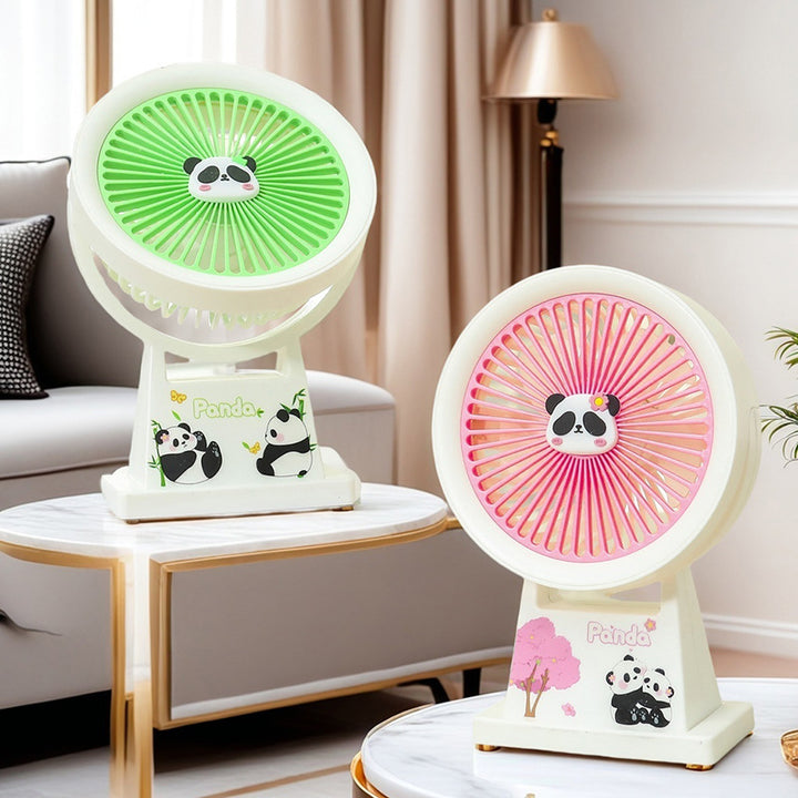 Damer bærbar mini vifte med panda design Skanto