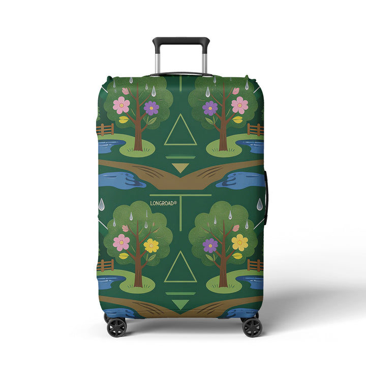 Damer koffertrekk med strandmotiv Skanto