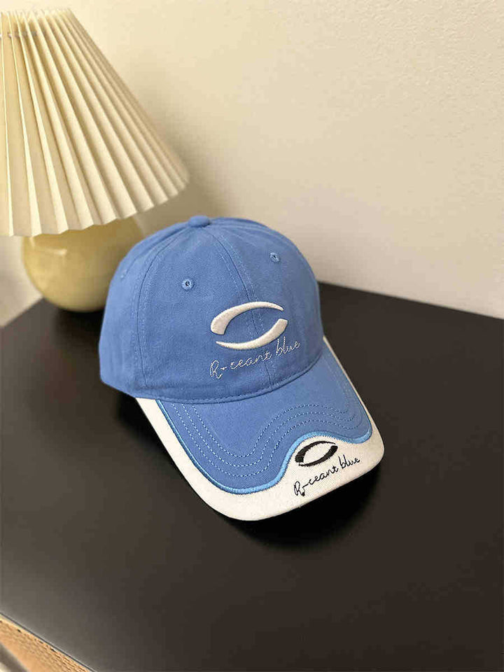 Kvinners avslappede broderte baseball cap Skanto