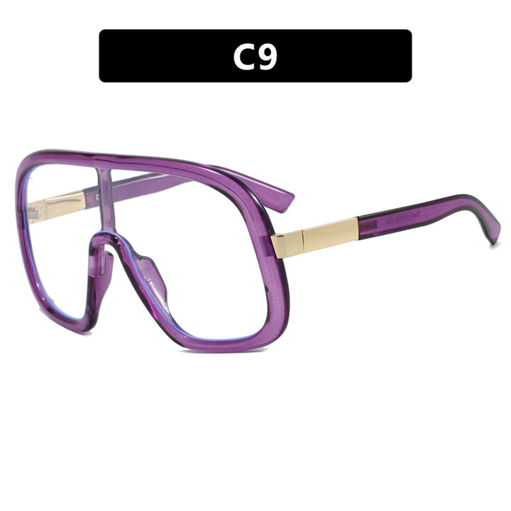 Women's oversized sunglasses in elegant retro design Skanto