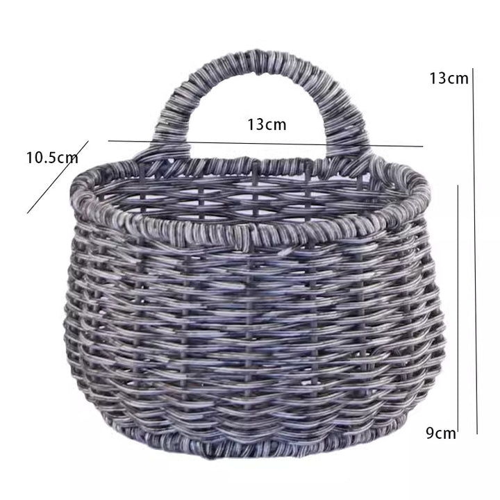 Unisex Praktisk oppbevaringskurv med rundt design Skanto