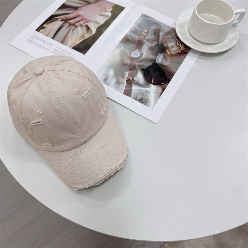 Herre Slitt Vintage-Stil Baseball Caps Skanto