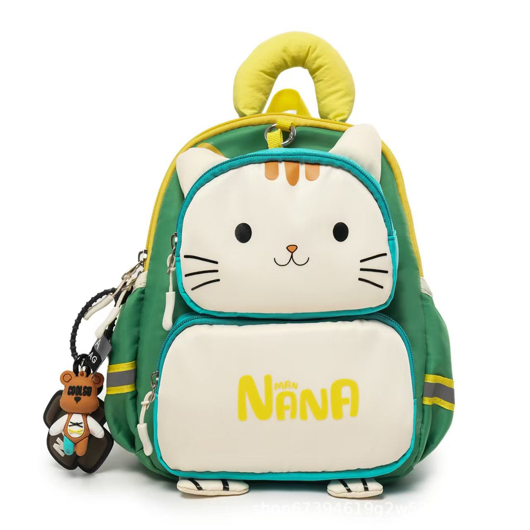 Barne Katt-tema Mini Ryggsekk Skanto