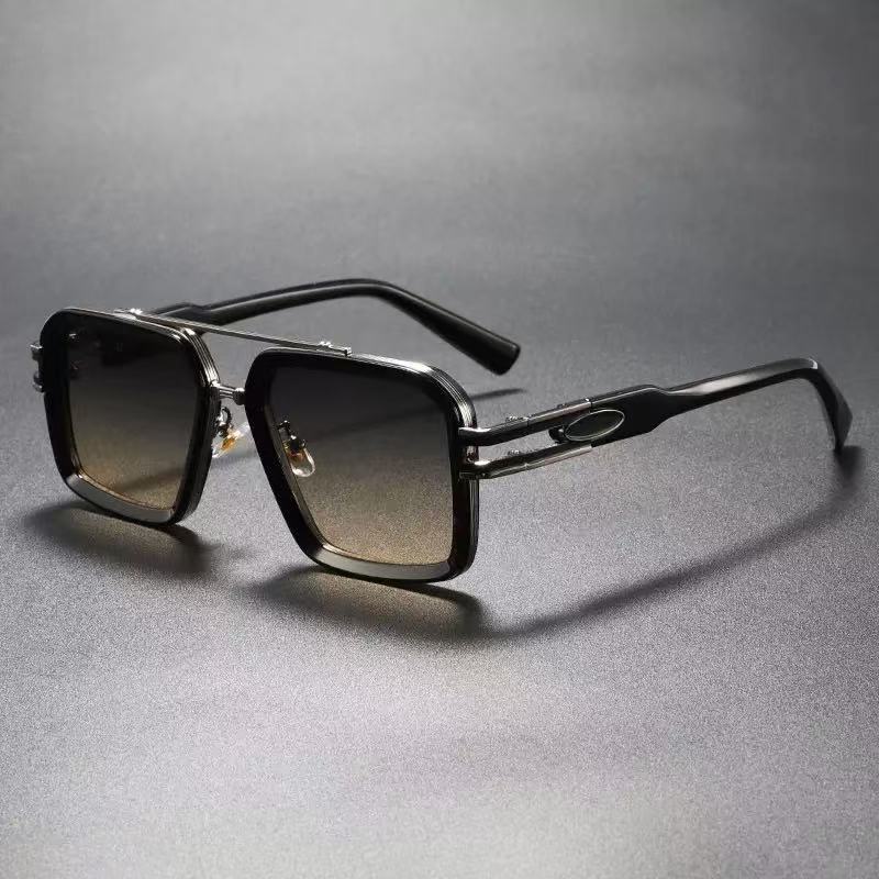 Dame moterik solbrille med stilige kvadratiske rammer Skanto