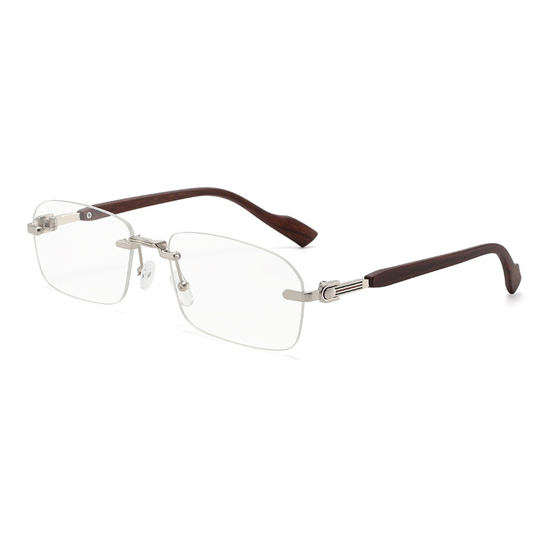 Men's Sleek Geometric Frame Sunglasses Skanto