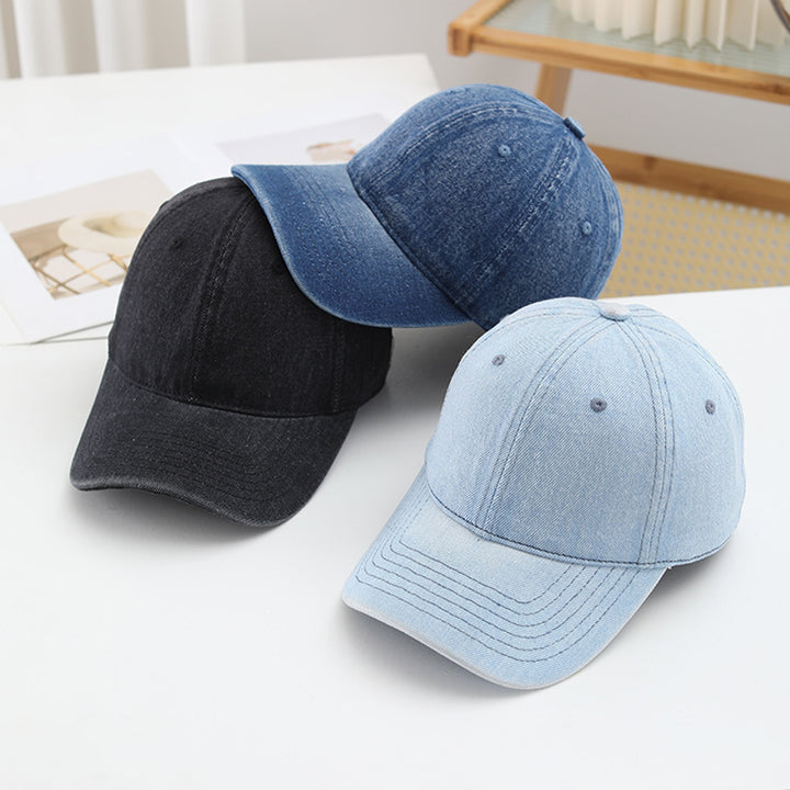 Dame casual og moteriktig Denim-basecap Skanto