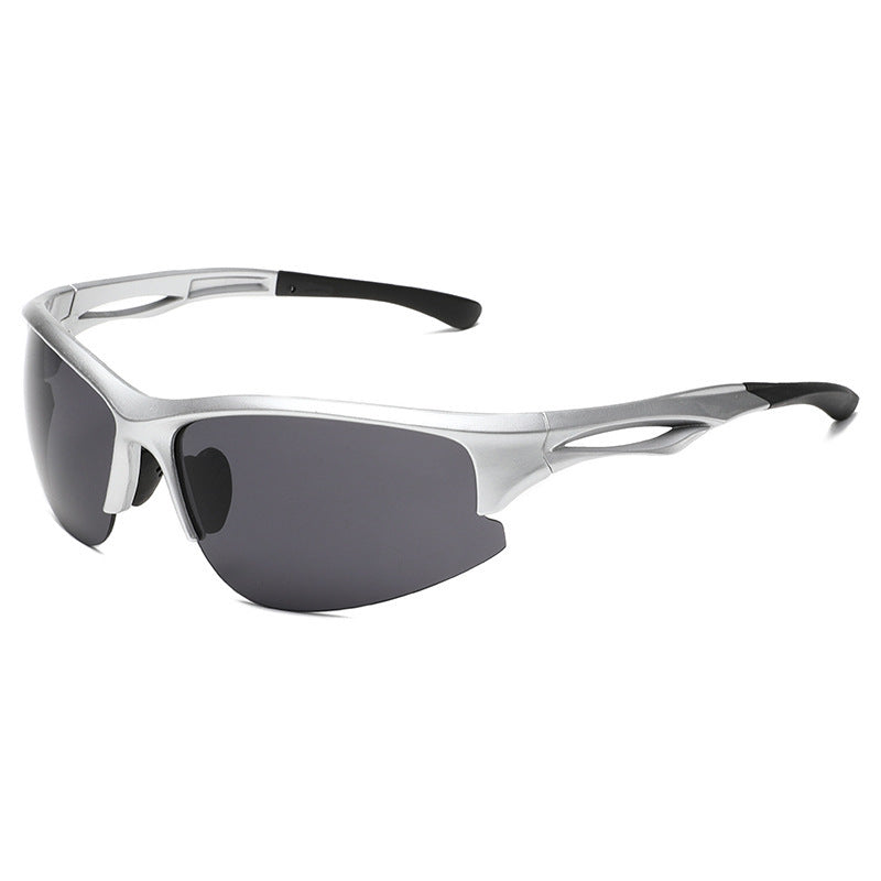 Dame Sporty solbrille med aerodynamisk design og polarisert linse Skanto