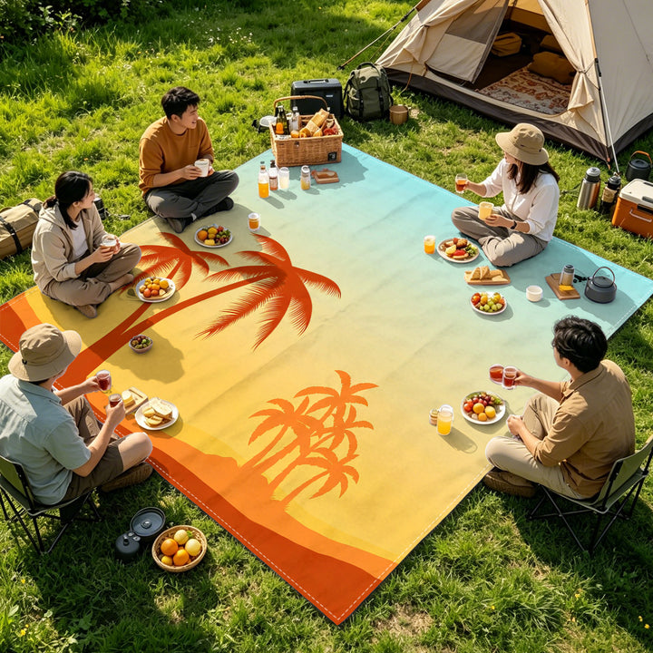 Mandala Design Strandmat Skanto