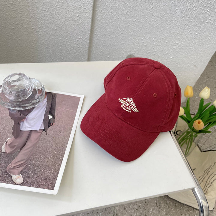 Herre Vintage-Inspirert Fjell Grafisk Baseball Caps Skanto