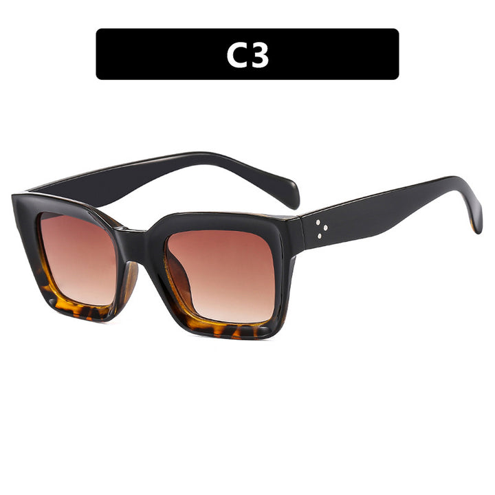 Dame oversized solbrille med markant design Skanto