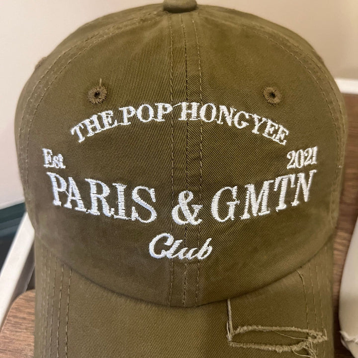 Herre Slitt Bomull Twill Baseball Caps Skanto