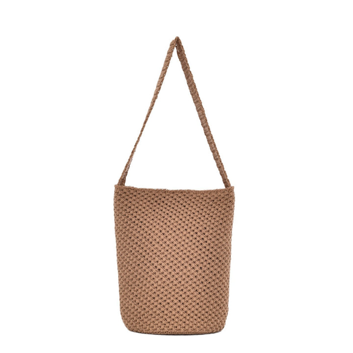 Heklet handleveske i minimalistisk design Skanto