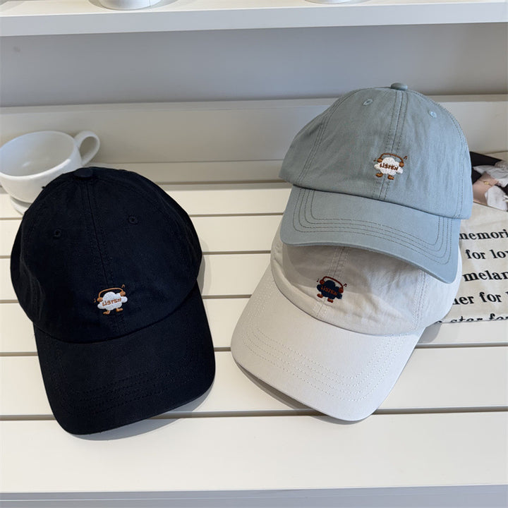Kvinnebrodert tegneserie-tema baseball cap Skanto