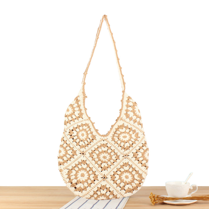 Handbag in modern crochet pattern Skanto