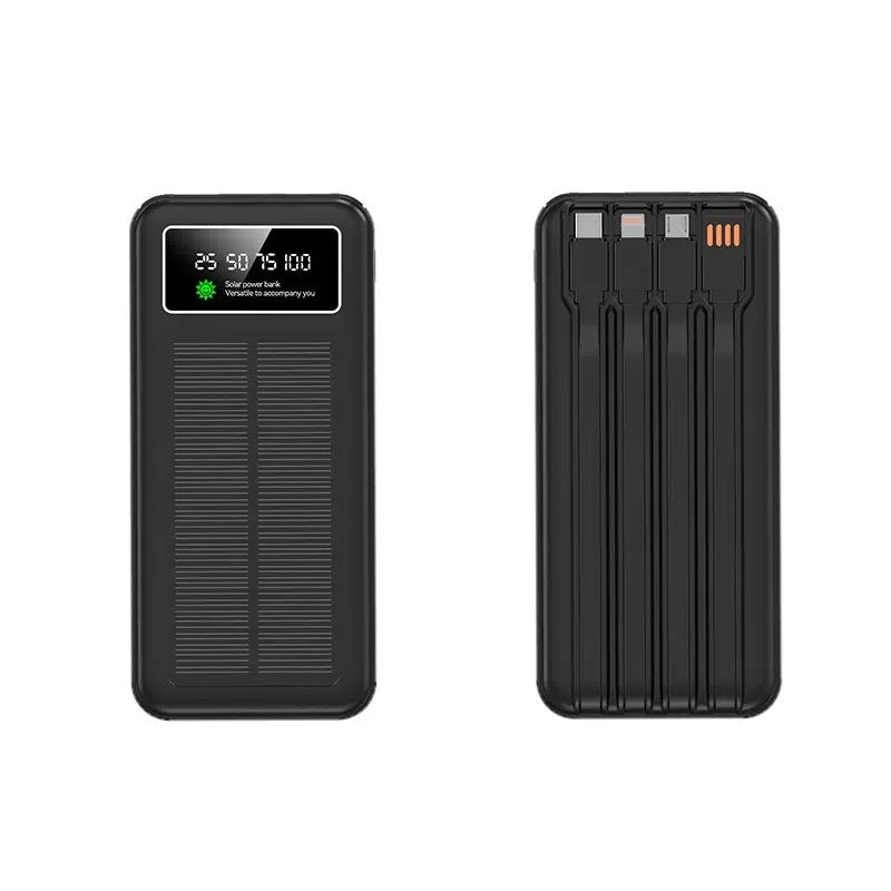 Solar Powerbank med digital energivisning Skanto