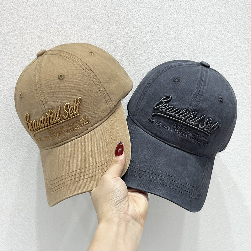 Kvinne Trendy Brodert Caps Skanto
