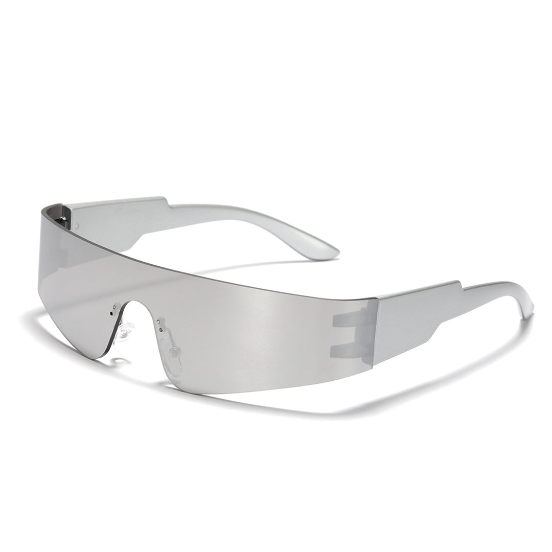 Dame futuristiske sports solbriller med optimal UV-beskyttelse Skanto