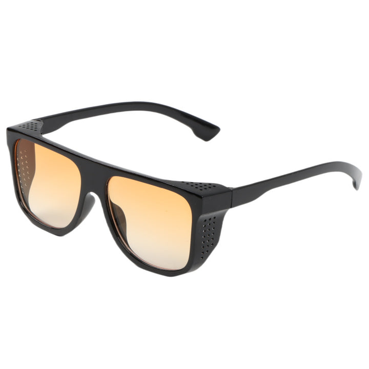 Dame moterik oversized solbrille med unik aksent Skanto