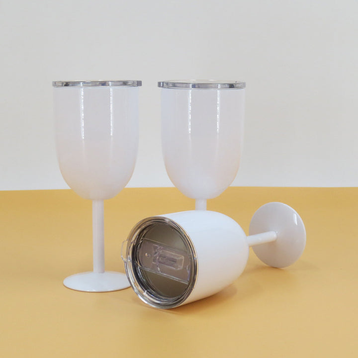 Dame elegant vinglass Skanto