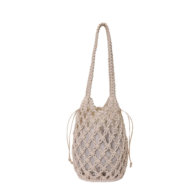 Stilig Makramee Tote Bag Skanto