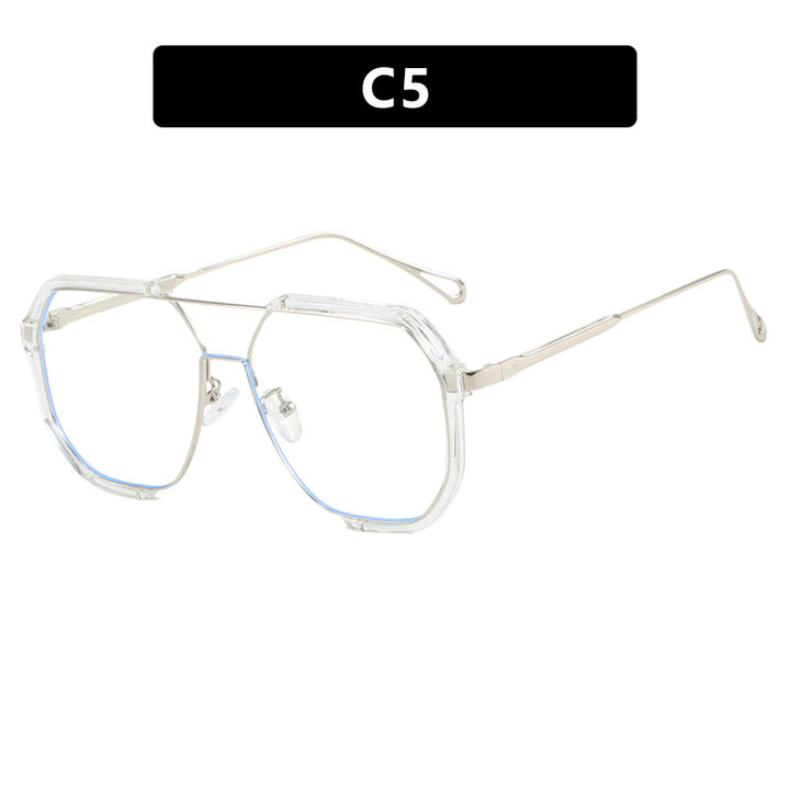 Women's geometric sunglasses with special frame and UV protection Skanto