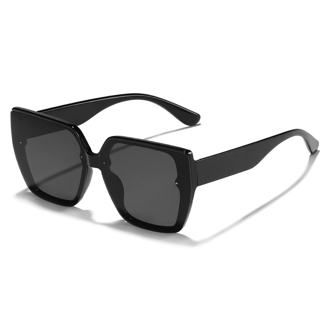 Dame oversized solbriller med elegant design Skanto