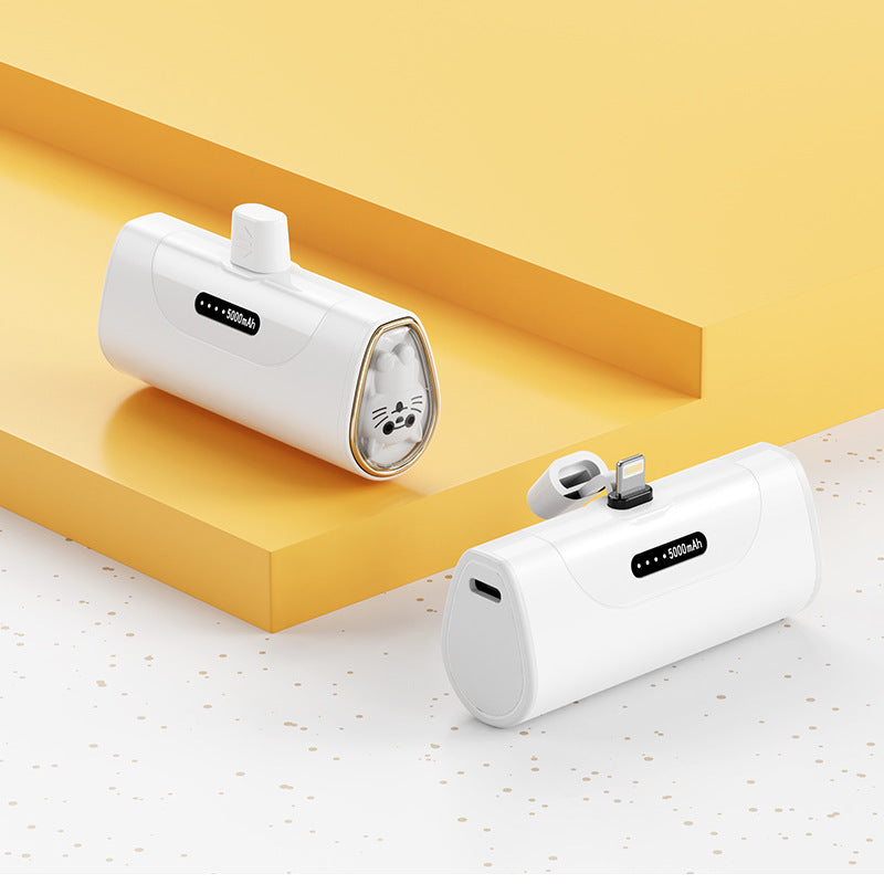 Morsom Powerbank med integrert dyrefigur Skanto