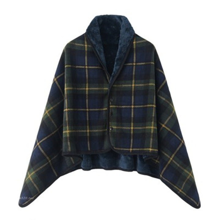 Dame Komfortabel Varmeholdende Poncho-Teppe Skanto