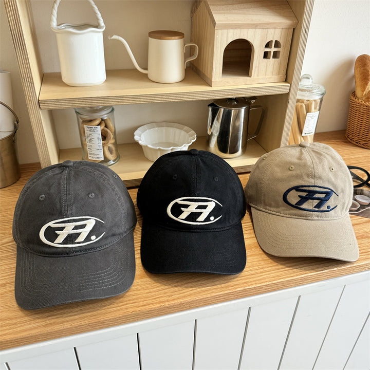 Herre Klassisk Brodert Justerbar Baseball Caps Skanto