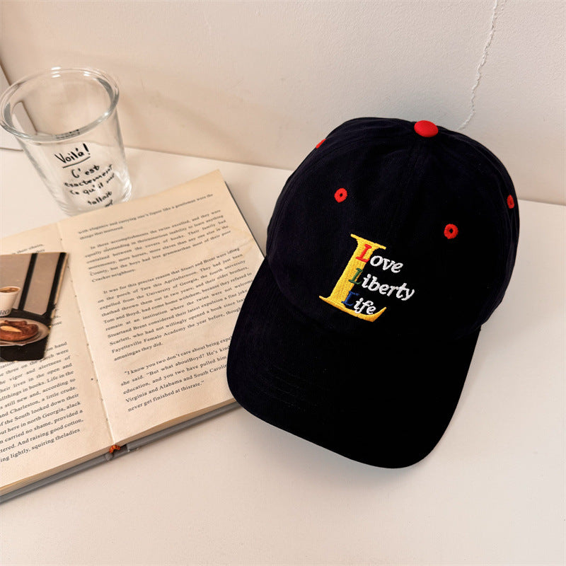 Kvinne Bomull Justerbar Brodert Baseball Cap Skanto