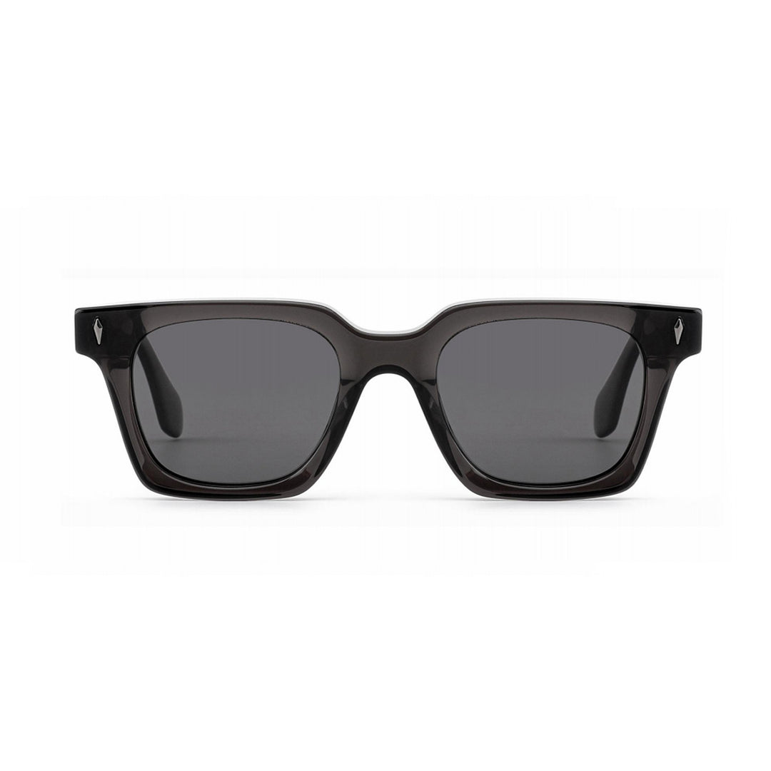 Dame klassisk kvadratisk solbrille med robust ramme og UV-beskyttelse Skanto