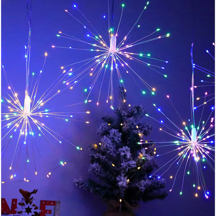 Hengende LED Starburst Fiber Optic Pendellampe Skanto