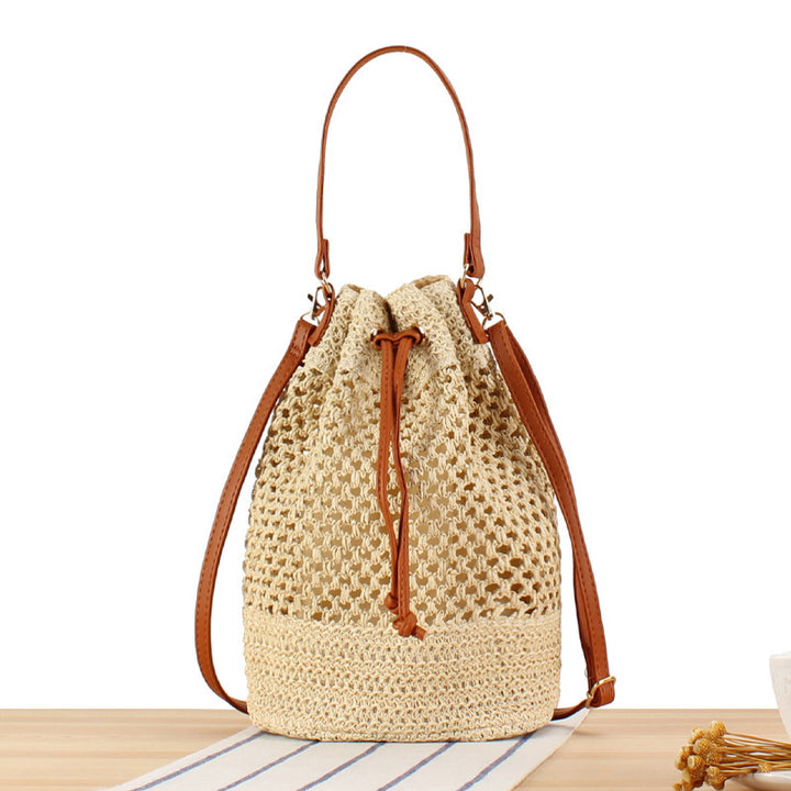 Handbag with Practical Drawstring Closure Skanto