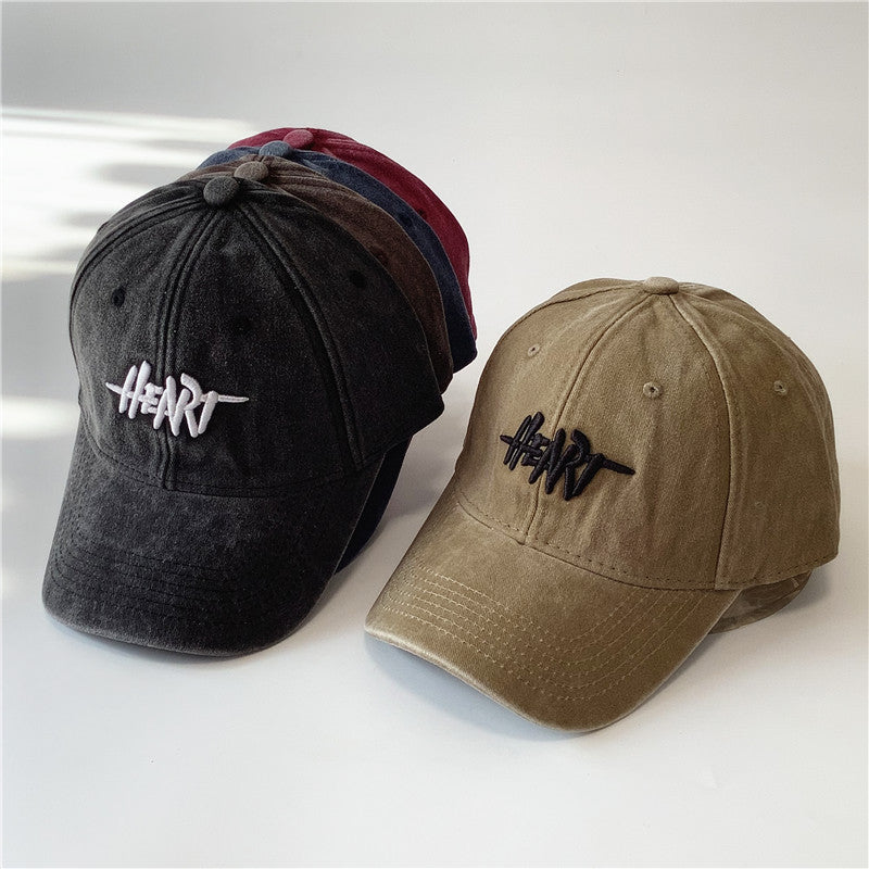 Dame Casual Distressed Cap Skanto