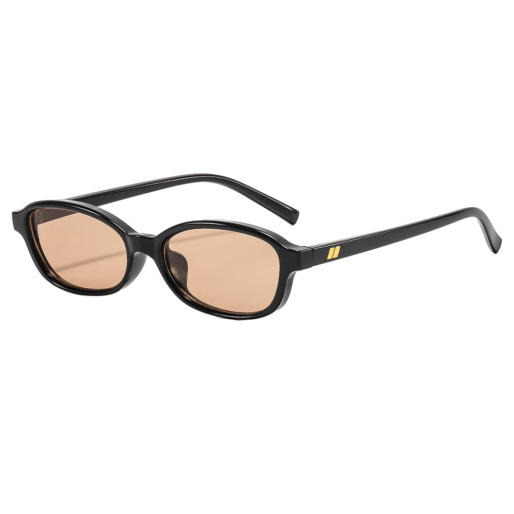 Women's fashionable sunglasses in stylish oval design with UV protection Skanto