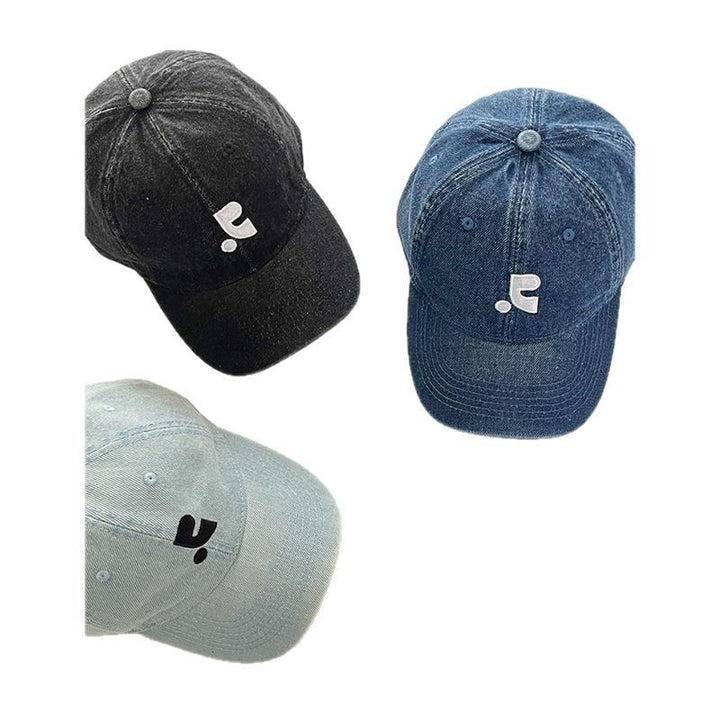 Kvinnens Denim Justerbar Baseball Caps Skanto