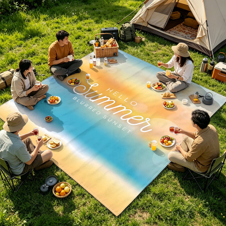 Mandala Design Strandmat Skanto