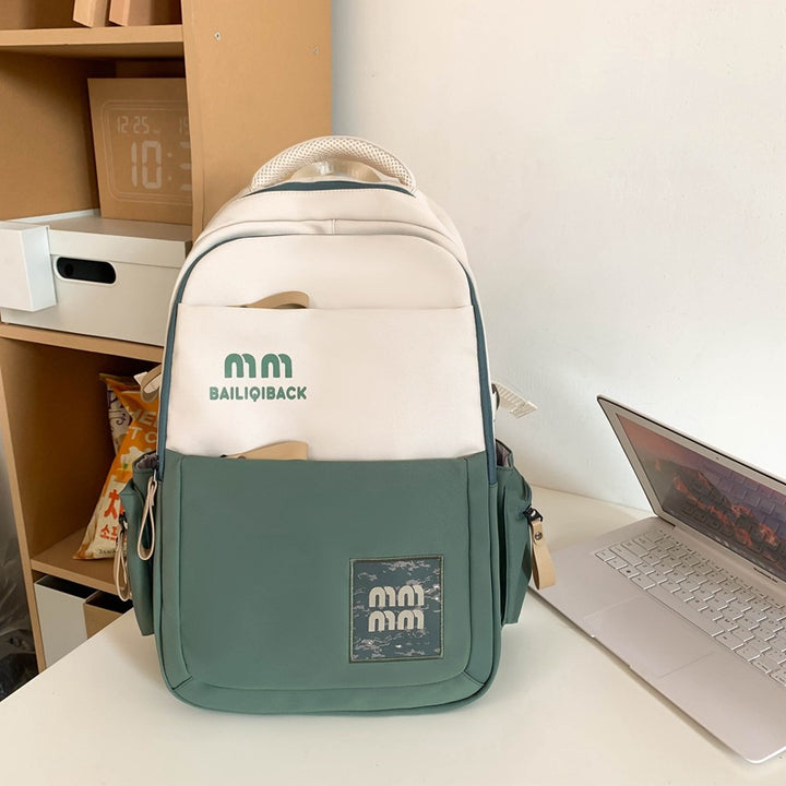 Vanntett multifunksjonell laptop skole ryggsekk