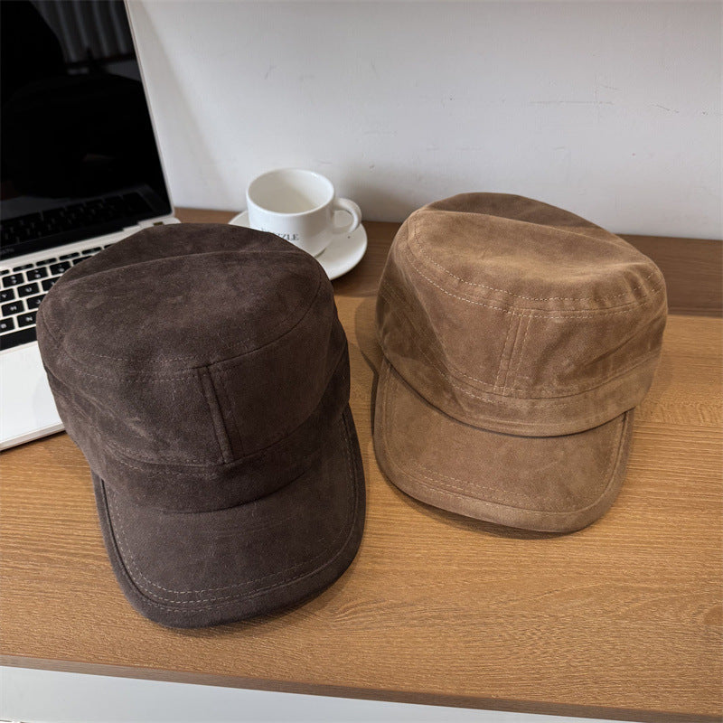 Herre Casual Suede Feltcap Skanto