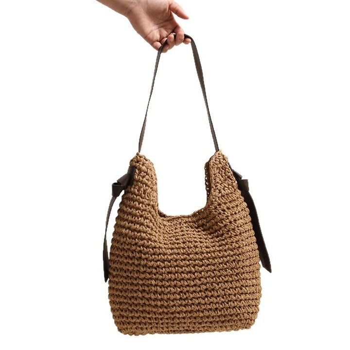 Modern Handmade Natural Material Shoulder Bag Skanto
