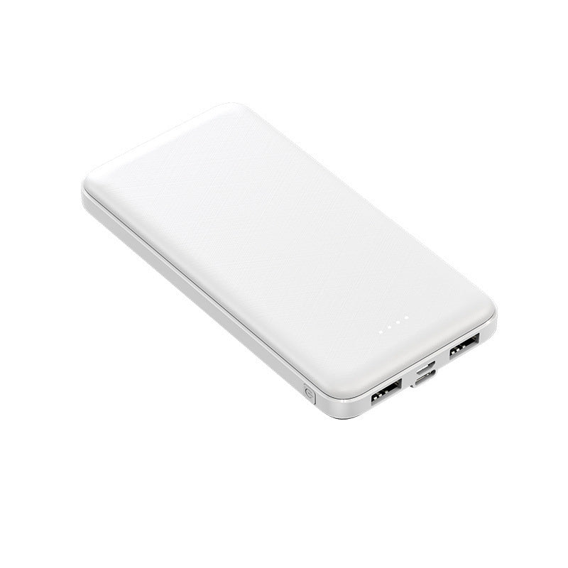 Bærbar Slim Powerbank med hurtigladingsfunksjon Skanto