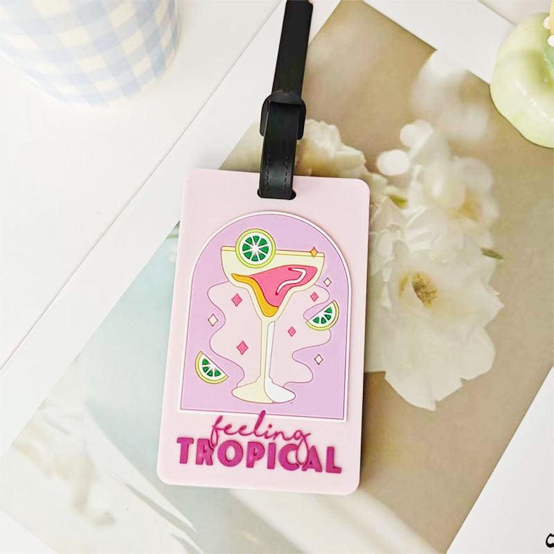 Unisex Tropisk Temat Bagasje Identifikator Skanto