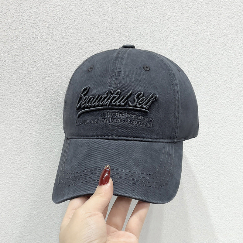 Kvinne Trendy Brodert Caps Skanto