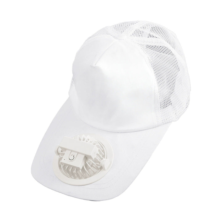 Unisex Kjølende Solhatt med integrert Vifte Skanto 1782147620