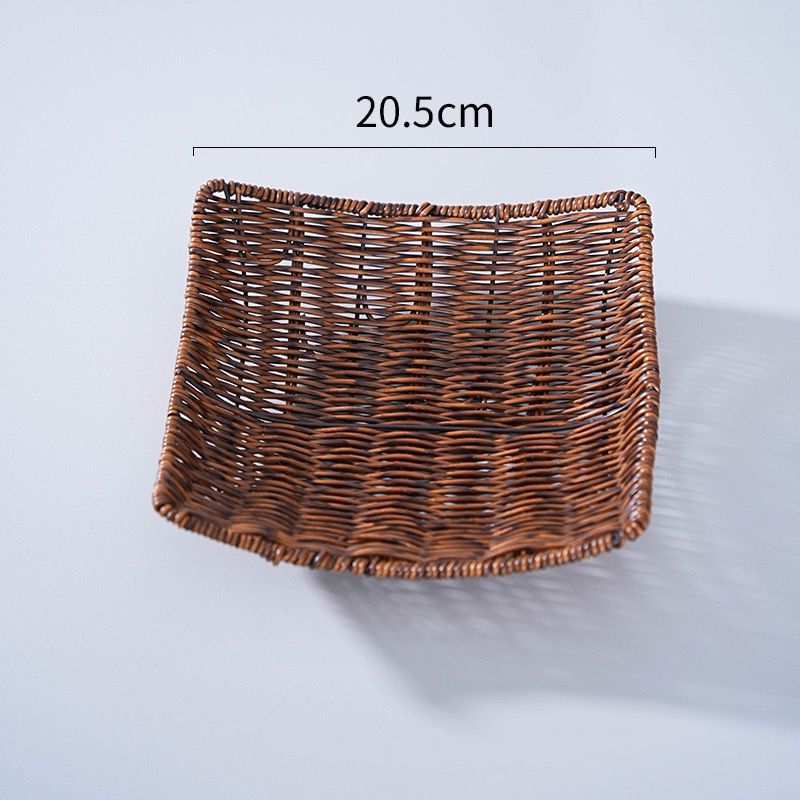 Unisex Elegant Rattan Serveringsfat Skanto