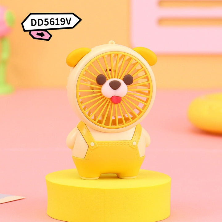 Dame Bærbar Mini Vifte i Panda-design Skanto
